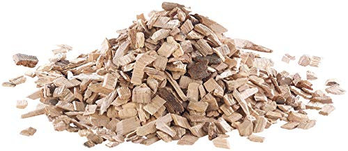 Carlo Milano Holzchips zum Räuchern: Räucher-Chips zum Aromatisieren von Grillgut, 100% Hickoryholz, 1 kg (Holz-Räucher-Mischung Grillen, Holz-Chips als Räuchergewürze, Backofen)