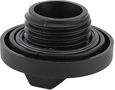 Tapa de llenado de aceite, sello de tapa de llenado de aceite de motor de automóvil Cubierta de tapa de tanque de combustible 15610-P5G-000 Reemplazo de cubierta negra para Honda Accord 2008-2013