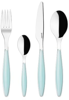 Guzzini - Feeling, 24 couverts colorés - Vert d'eau - 23000036