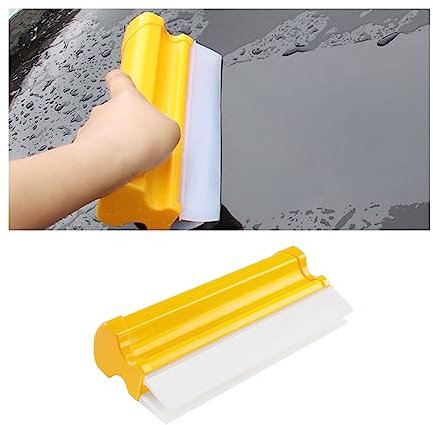 CGEAMDY Limpiaparabrisas De Silicona Vidrio, Rasqueta Limpiacristales, No Se Raya, Multiusos Rasqueta, Para Ventana Automóvil Y Superficies, Vidrio, Azulejo, Ventana Baño Y Espejo Automóvil(20cm)