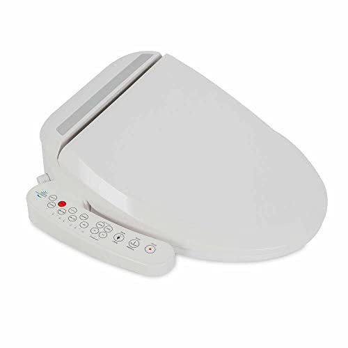 czyuRachel Smart Seat Bidets, Premium Toilettendeckel Antibakteriell Oval Weiß, Toilettensitz Beheizter Stabil Abnehmbar Mit Absenkautomatik Und Schnellverschluss
