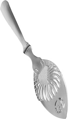 Cuillère à Absinthe, Goutteur de Cocktail en Bois D'Absinthe Vintage, Accessoire de Fontaine à Absinthe en Acier Inoxydable, Goutteur D'Absinthe pour Verres à Absinthe, Cube de