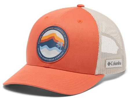 Columbia Unisex Mesh Snap Back, Tuscan/Dark Stone/Dark Mountain, One Size