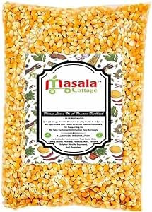 500g popcorn Popping Corn Kernels - Popcorn Seeds || Stove-top & Microwave Popcorn & Air Popper Friendly Popcorn || New seasonings Corn, New harvested by masala cottage