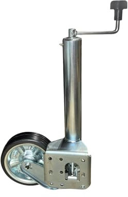 Roue jockey automatique pour remorque, capacité de charge de 500 kg, 200 x 50 mm