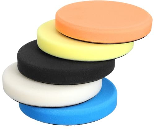 DRESSOOS 6-zoll-auto-polierpad-set 5-teilig Pufferpads Schwamm Zum Polieren Wachsen Polieren