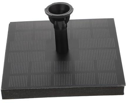 Toddmomy Fontana solare – Fontana ecologica ad energia solare per giardino durevole ingegneria plastica design leggero ideale per l'uso in piscina