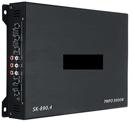 DIGNIFE Amplificatore Audio, 890. 0W DC12V. Amplificatore Auto 4 canali Potente Audio Audio Subwoofer Subwoofer in Lega di Alluminio Veicolo Power Stereo Amp Amplificatori del Suono