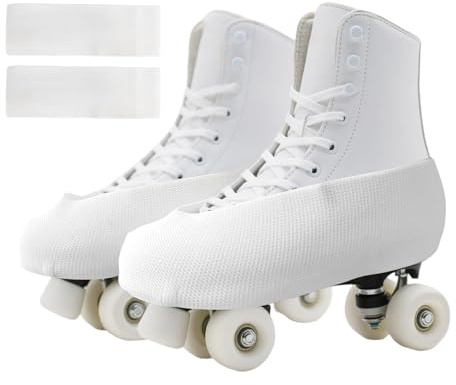 Dopsyesn Absorber Für Eiskunstlauf Schlittschuhe | Elastischer Weichschutz - Schlittschuh Abdeckung | Für Kinder Jugendliche Erwachsene Eiskunstlauf