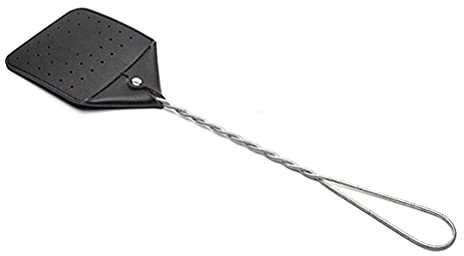 Flugsmällare i PU-läder med Metallhandtag, 20,4 Tum