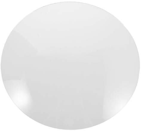 NIYANGLE 12 Inch Wall Clock Glass Replacement Convex Dome Glass Cover for Clock Face Replacement Transparent Dome for Diy Repair Home Restoration and Office Repair Parts