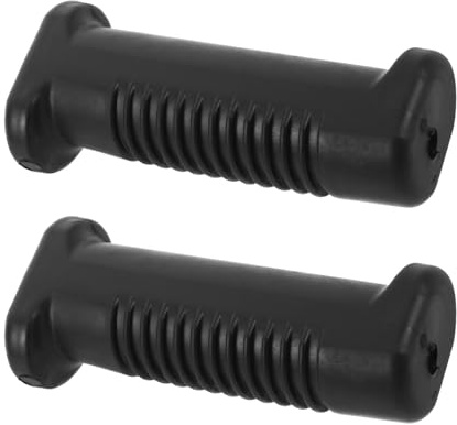Hemobllo 1 Pair Ergonomic Pvc Wheelchair Handle Grip Covers with Anti-slip Feature, Universal Compatibility for Transport Chairs and Knee Walkers, Mobility Aid Accessory for Disabled