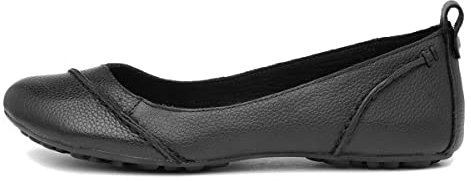 Hush Puppies Women's Janessa Closed Toe Ballet Flats, Black (Black), 4 UK