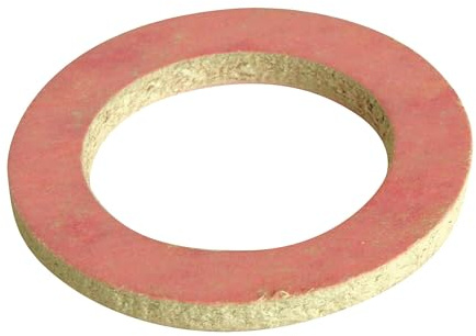 SOMATHERM FOR YOU - CJ705 - Lot de 10 joints fibre rose 12/17. Le joint fibre permet de réaliser l'étanchéîté sur les raccords (Eau, huile, gaz, air, fuel (modéré))