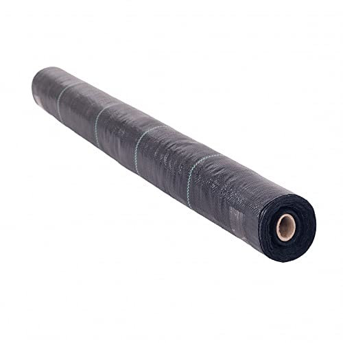 Oypla 2m x 25m Heavy Duty Weed Control Ground Cover Membrane Sheet