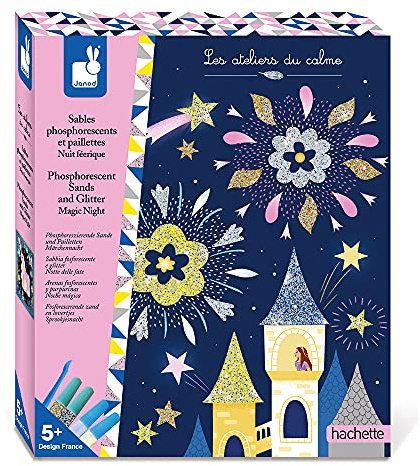 Janod J07885 Magic Night Phosphorescent Sands and Glitter