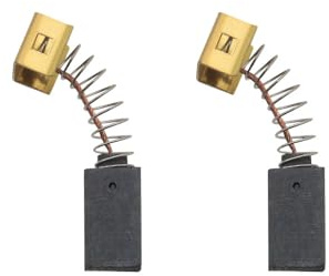2x Trade-Shop Motorkohlen Kohlebürsten Kohlestifte 6,5 x 8 x 12,5mm kompatibel mit Black & Decker KG115 KG725 KG900 KG915-C8 KG115-C8 Winkelschleifer