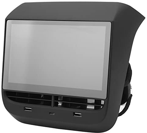 7-Zoll-LCD-Bildschirm für Rücksitz, HD 1024 X 600 2 GB 32 GB Kopfstützenmonitor-Ersatz für -Modell, Unterstützt Android 11, Videoplayer für Model Y 2020–2023
