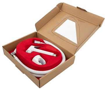 Made of Brass Cloth Diaper Sprayer Hand Held Bidet Sprayer for Toilet Wall Mounted Toilet Sprayer with Shower Hose and Holder Portable Bathroom Toilet Cold Water Cleaning Shower Kit