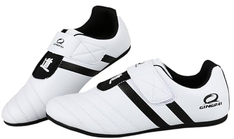 Wansiman Zapatos De KáRate,Zapatillas para Artes Marciales,Zapatos De Artes Marciales,Unisex,Antideslizantes,Transpirables Ligeros,para Hombres Mujeres NiñOs Adultos