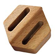 Maxtonser Portaanelli in legno con inserto espositore per gioielli, organizer per vetrine, per coppie, anelli