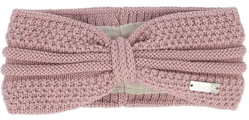 Eisglut Damen Stirnband Esmeraldal Merino Made in Germany, misty rose