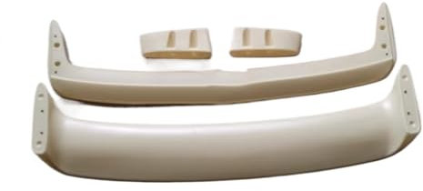 QILINGS Heckspoiler Für E36 M3 GT Limousine Coupe 1990 91 92 93 94 95 96 97 98 99 2000 Hinten Stamm Deckel Boot Auto Tuning Flügel Spoiler Kofferraumspoiler(Unpainted Primer)