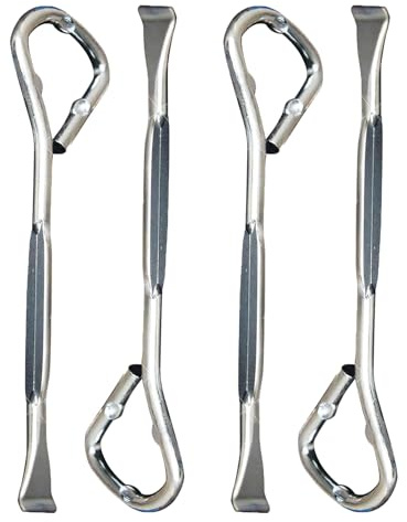 4 Pcs Paint Can Opener, Metal Paint Can Opening Tool, Multifunctional | Steel paint can opener and bottle opener, multifunctional painter tool, durable metal hardware for easy lid removal