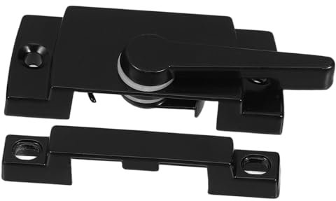 NUOBESTY Cerradura De Para Puertas y Ventanas Pestillo De Leva Para Ventana Cerradura De Seguridad Verticales y Horizontales De Marco