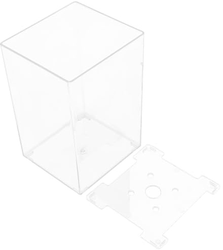 ibasenice Aquarium Transparent Multifonction pour Poissons Bettas et Poissons Rouges Réservoir de Bureau Design Moderne Décor Élégant pour Maison et Bureau