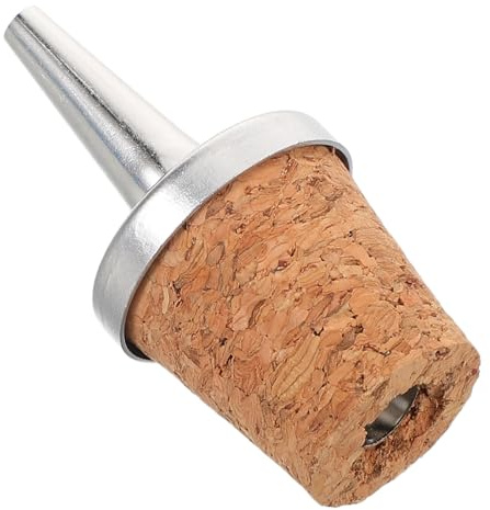 Cabilock Bitter Bottle Pourer Dash Top with Cork Base Multifunctional Oil and Liquor Spout Stopper for Home Bar and Restaurant Use