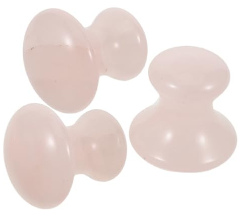Gesichtsmassagegerät in Pilzform aus Kristall für Gua Sha