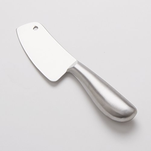 American Metalcraft CKNF6 Hard Evolution Cheese Knives, Stainless Steel, Sleem, 9 Length