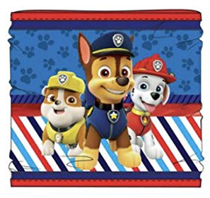 PAW PATROL Écharpe tubulaire, rouge, taille unique