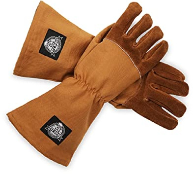PIT BOSS 76110 Guantes resistentes para barbacoa, naturales
