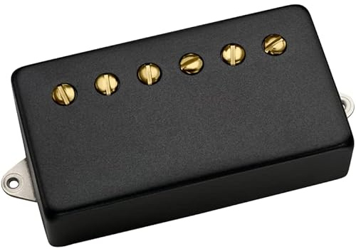 DiMarzio DP 256FKK+G Illuminator Neck Humbucker, E-Gitarren Tonabnehmer, Schwarz Cover