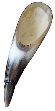 GLEAVI Schabmassagegerät Massagestab aus Ochsenhorn für Gesicht und Körper Tragbar zur Muskelentspannung Geeignet für Akupunkturpunkte und Gua Sha für Zuhause und Salon