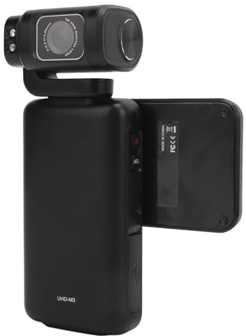 5K Video Camera Camcorder, 48MP HD Wifi Vlogging Camera with IR Night Vision and 3.5 Inch Touch Screen 180 Degree Flip, 10X Digital Recorder Camera for Photography