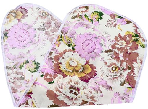 HOLIDYOYO Housse De Table à Repasser Élastique Imprimée Fleurs Standard pour Repassage Et Facile à Nettoyer