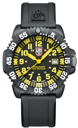 Luminox Navy Seal Herrenuhr 44 mm, 3050/3051 Serie, Militäruhr, CARBONOX™, Schweizer Quarzuhr, 200 m wasserdicht, selbstleuchtend