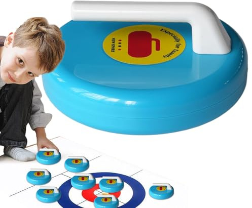 Mesa de tejo, Juego Ligero de Curling de Mesa, Equipo Deportivo de Ocio para niños, Dormitorio Universitario, oficinas, Fiesta, Patio, Suelo, Escritorio, reunión Familiar, Patio Trasero