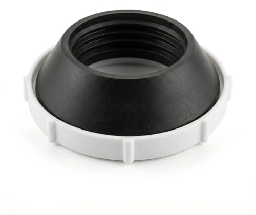 Bathroom Basin Waste Seal Kit 1 1/4 (32mm) - 3-Part Gasket Set for Sink & Basin Sealing | Leak-Proof DIY Plumbing Washer Set, WRAS Approved, Durable EPDM Rubber, Fits Click Clack & Pop Up Drains