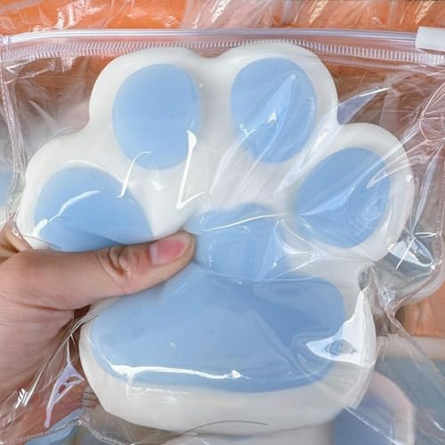 Riesige PfotenSquishy, Squishy Paw, Katzenpfoten-S-quishy-Spielzeug, Big Cat Paw S-quishy Fidget Toys, Ka-wai Cat Squeeze Toys, Niedliche Stressabbau-Squeeze-Spielzeuge, P-aw Quetschspielzeug
