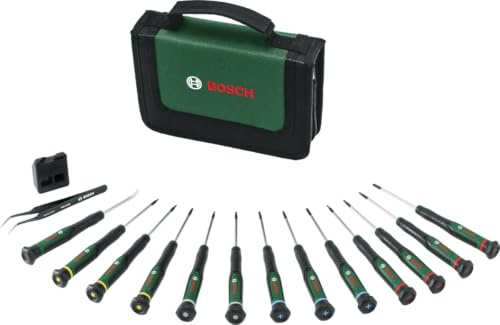 Bosch Set di cacciaviti di precisione, 15 pezzi (accessorio per utensili manuali)