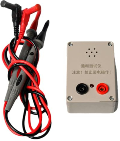 IJSDNVJNDX Comprobador de Zumbador de 9 V, Comprobador de Cables Eléctricos, Interruptores de Encendido y Apagado, Comprobador de Continuidad para Medición de Circuitos.