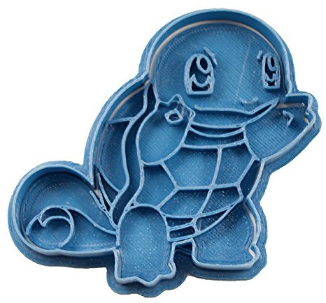 Cuticuter Emporte-pièce pour Biscuits Motif Pokémon Carapuce Bleu 8 x 7 x 1,5 cm