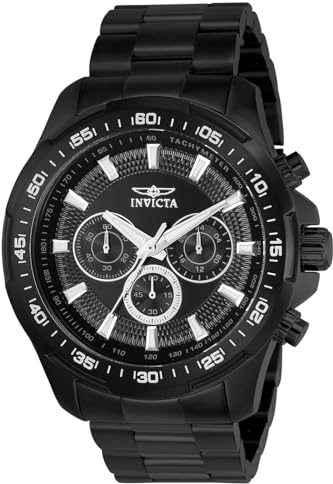 Invicta Speedway Edelstahl Herren Quarzuhrwerk - 48mm