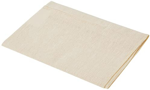 VERVACO Kissenrücken mit Reißverschluss ECRU Kissenrückseite Handarbeit Zubehör Basteln Erwachsene ca. 45 x 45 cm Nähen DIY Sticken Kreuzstich Kissenbezug Kreatives Handwerk Nähzubehör Stoff