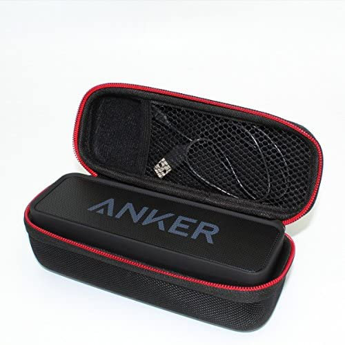 pour Anker SoundCore Wireless Stereo Portable Bluetooth Enceinte.Fits USB Câble et 3.5MM Audio Câble EVA Dur Cas étui de Voyage Housse par VIVENS