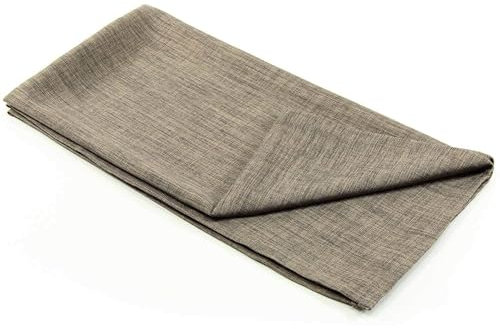 EXKLUSIV HEIMTEXTIL Tischdecke Hagby warmgrau 85 x 85 cm quadratisch 100% Polyester
